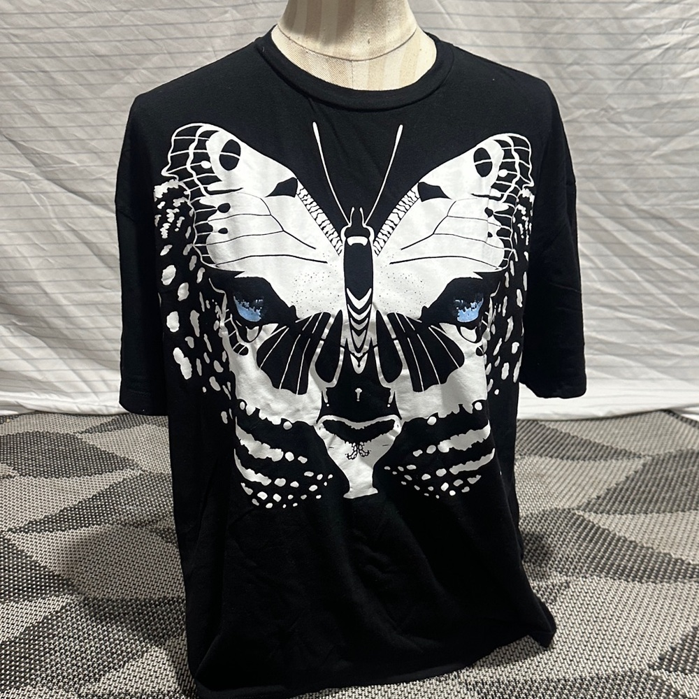Jonny Cota Studio Leopard Wings Print T-Shirt